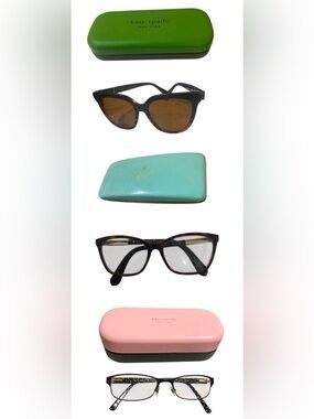 Kate Spade Prescription Glasses Bundle